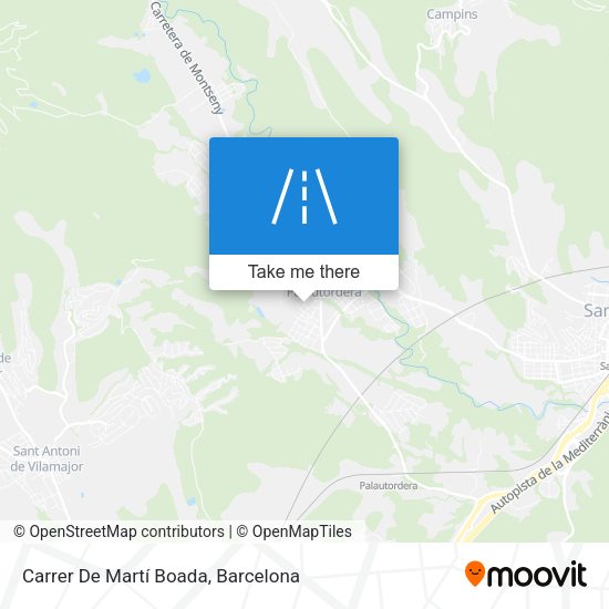 Carrer De Martí Boada map