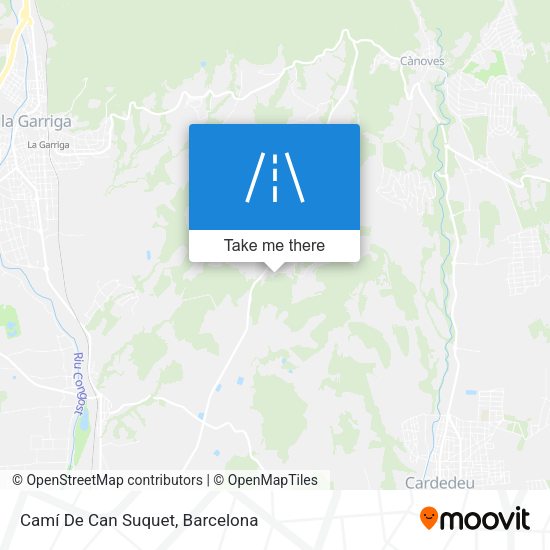 Camí De Can Suquet map