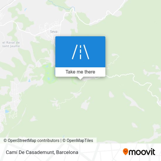 Camí De Casademunt map
