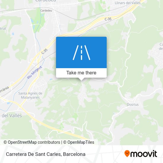 Carretera De Sant Carles map