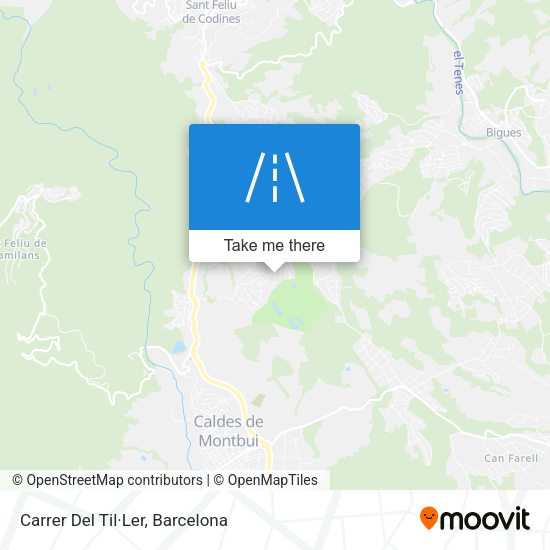 Carrer Del Til·Ler map