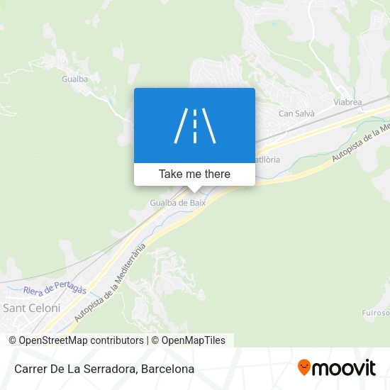 Carrer De La Serradora map