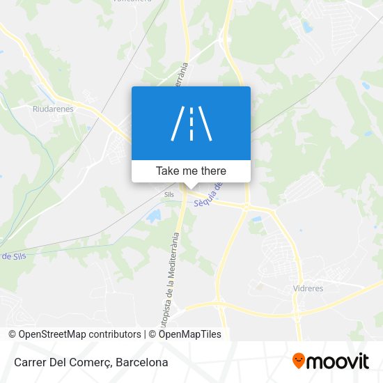 Carrer Del Comerç map