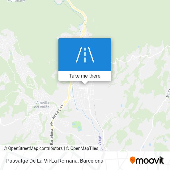 Passatge De La Vil·La Romana map