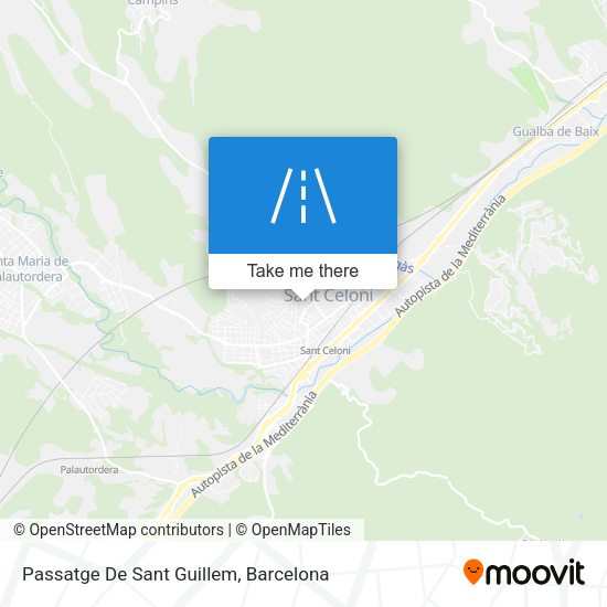 Passatge De Sant Guillem map