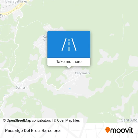 Passatge Del Bruc map