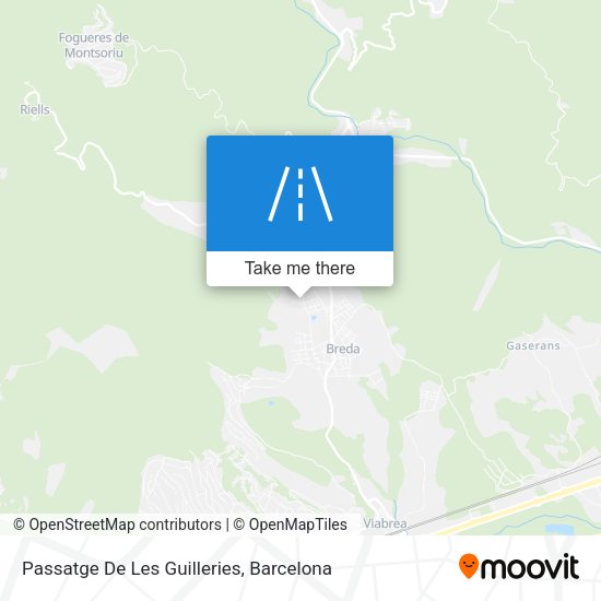 Passatge De Les Guilleries map