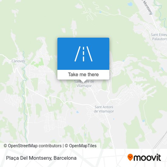 Plaça Del Montseny map
