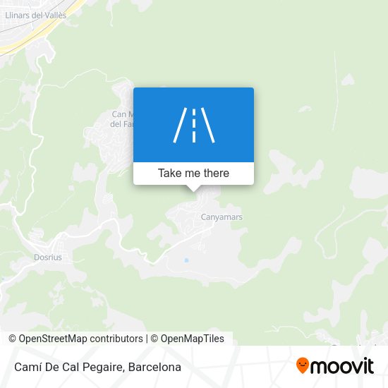 Camí De Cal Pegaire map
