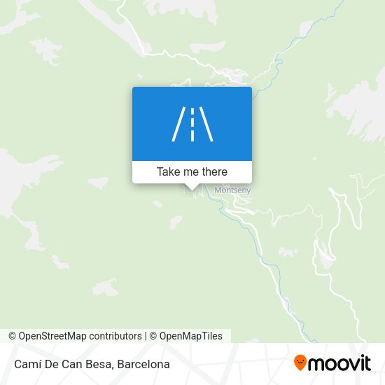 Camí De Can Besa map