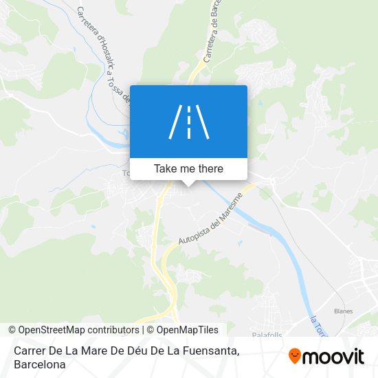 Carrer De La Mare De Déu De La Fuensanta map