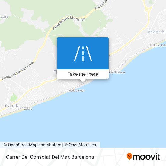 Carrer Del Consolat Del Mar map
