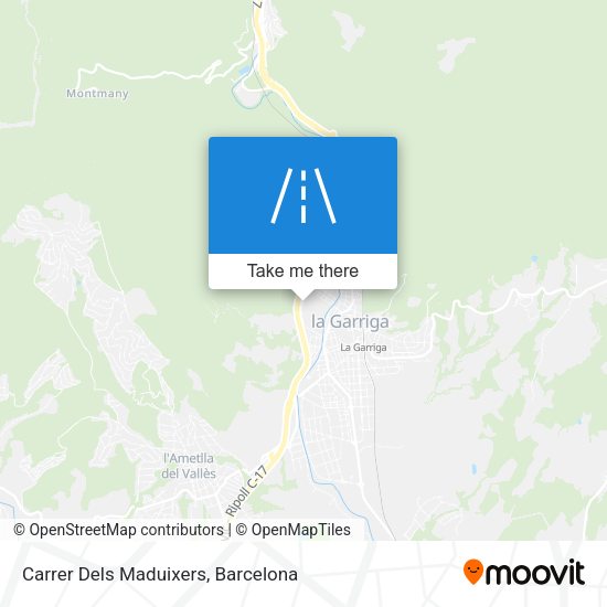 Carrer Dels Maduixers map
