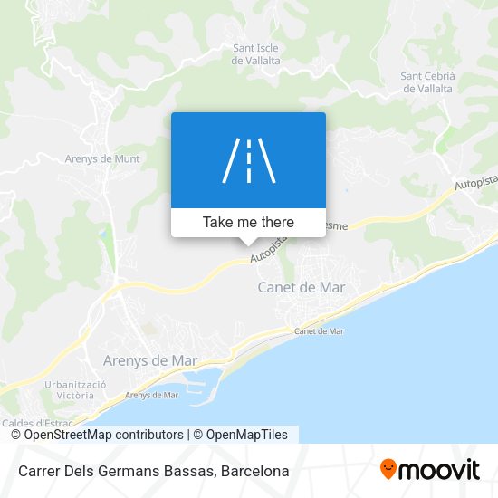 Carrer Dels Germans Bassas map