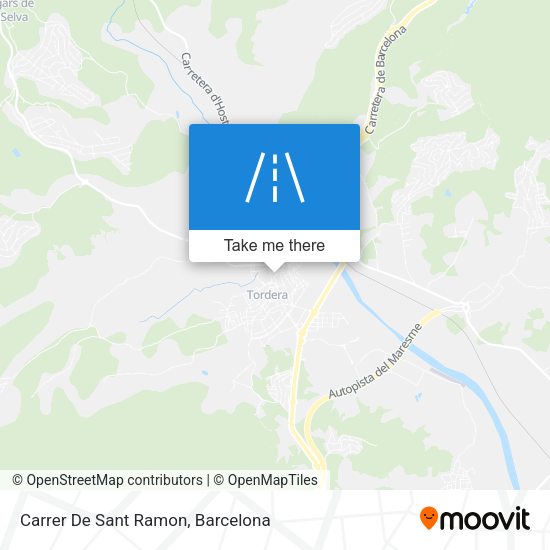 Carrer De Sant Ramon map