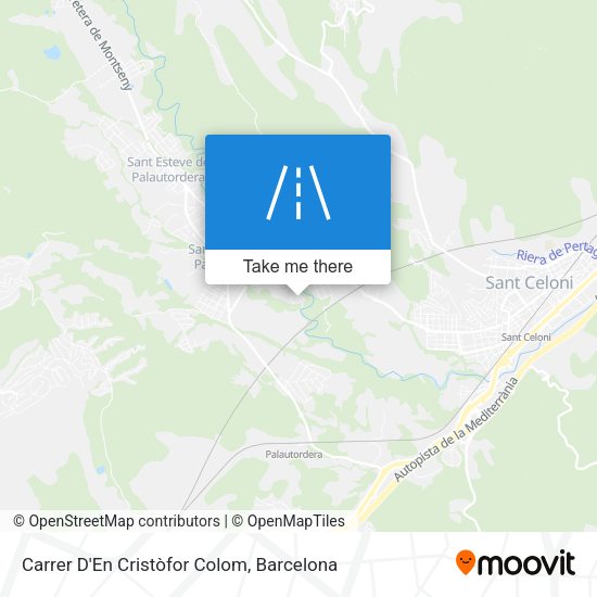 Carrer D'En Cristòfor Colom map