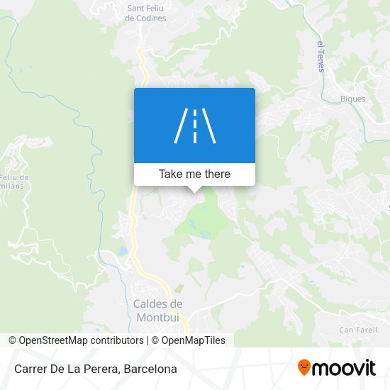 Carrer De La Perera map