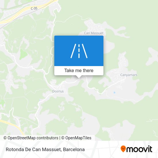 Rotonda De Can Massuet map