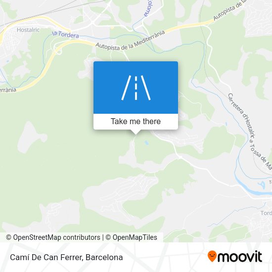 Camí De Can Ferrer map