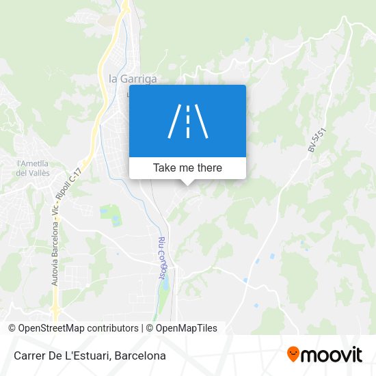 Carrer De L'Estuari map
