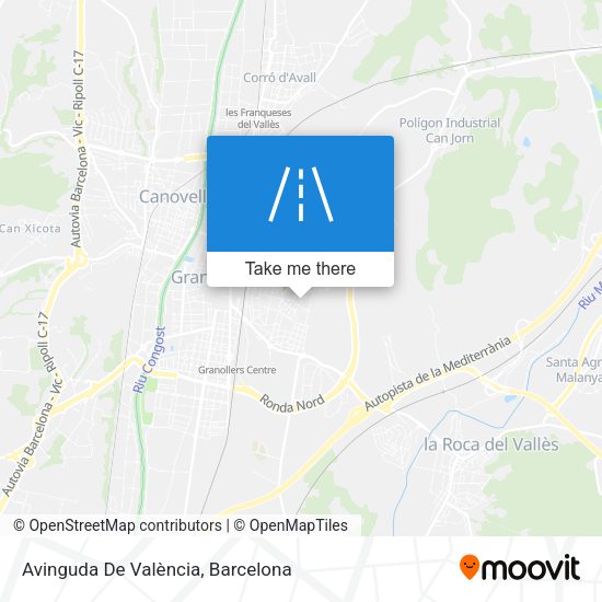 Avinguda De València map