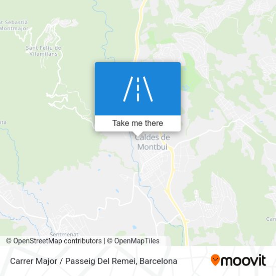 Carrer Major / Passeig Del Remei map
