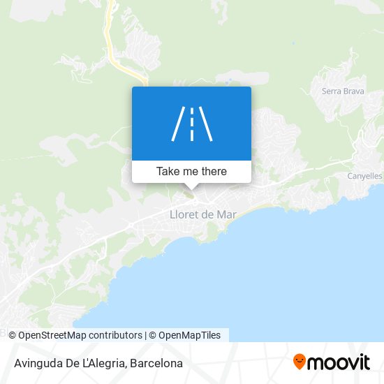 Avinguda De L'Alegria map