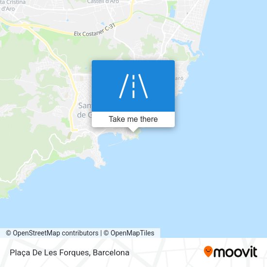 Plaça De Les Forques map
