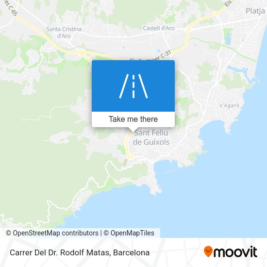 Carrer Del Dr. Rodolf Matas map
