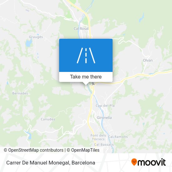 Carrer De Manuel Monegal map