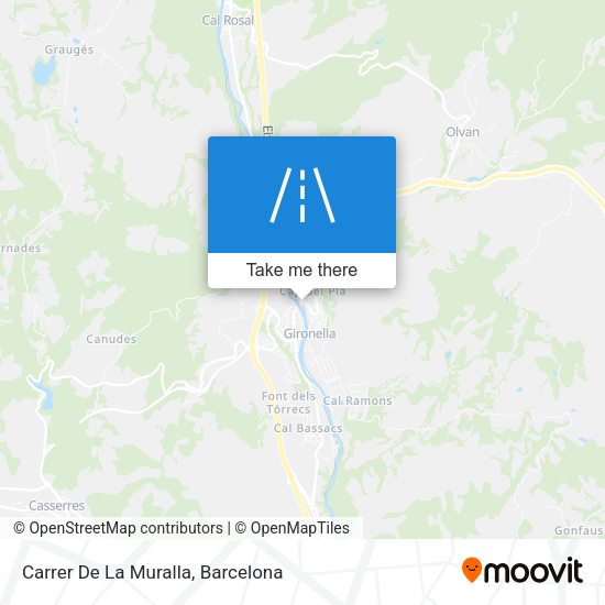 Carrer De La Muralla map