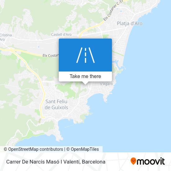 Carrer De Narcís Masó I Valentí map