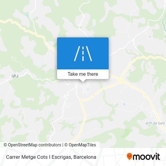 Carrer Metge Cots I Escrigas map