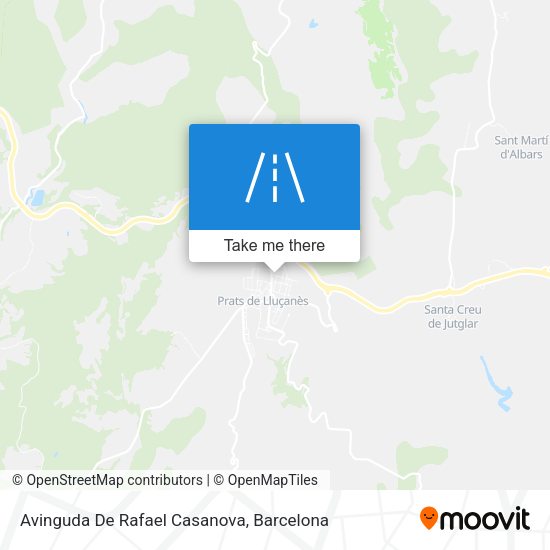 Avinguda De Rafael Casanova map