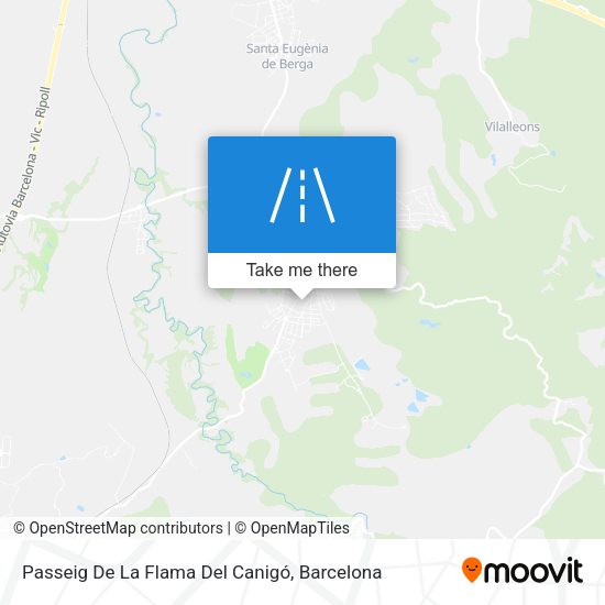 Passeig De La Flama Del Canigó map