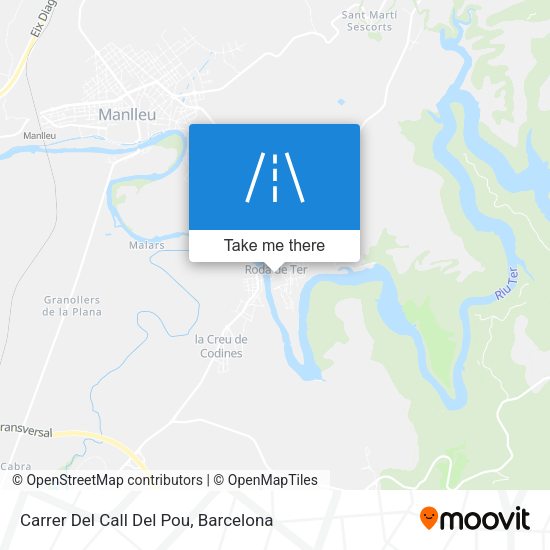 Carrer Del Call Del Pou map