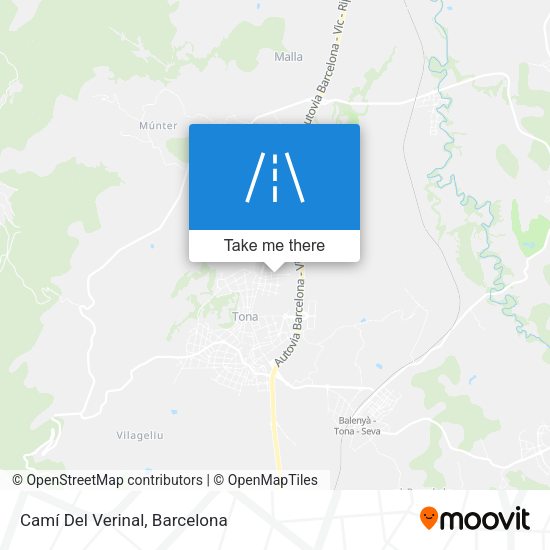 Camí Del Verinal map