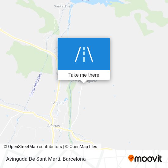 Avinguda De Sant Martí map