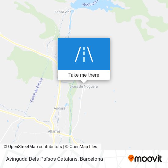 Avinguda Dels Països Catalans map