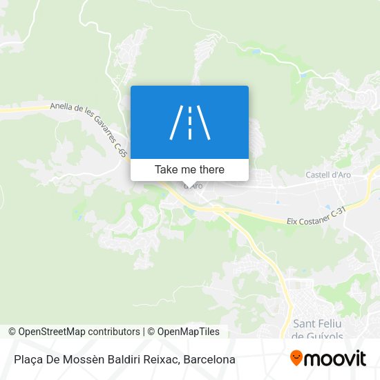 Plaça De Mossèn Baldiri Reixac map