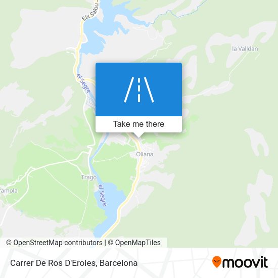 Carrer De Ros D'Eroles map