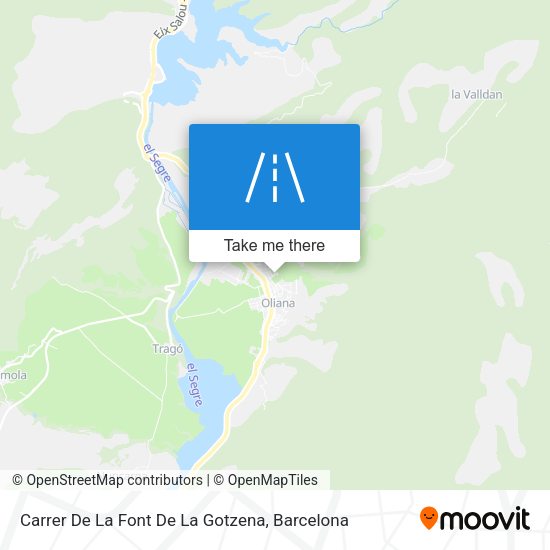 Carrer De La Font De La Gotzena map