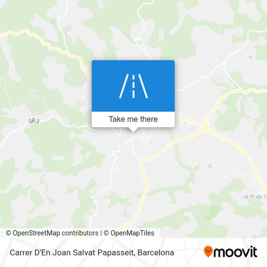 Carrer D'En Joan Salvat Papasseit map