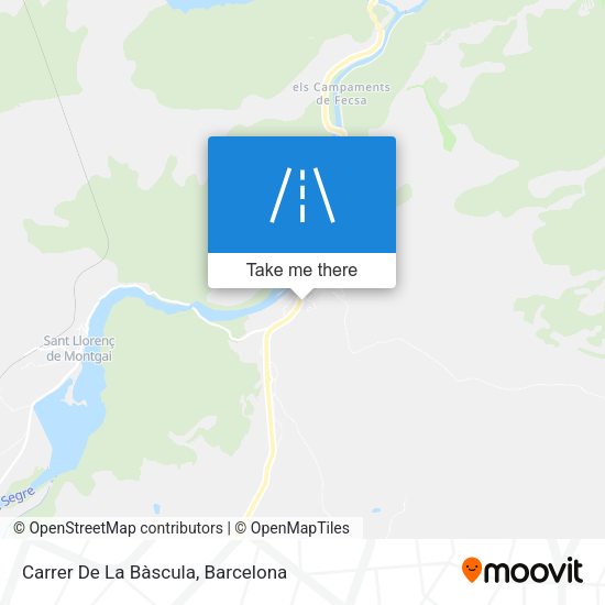 Carrer De La Bàscula map