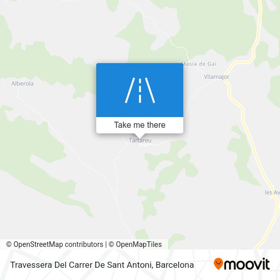 Travessera Del Carrer De Sant Antoni map