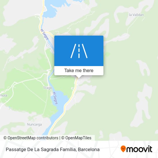 Passatge De La Sagrada Família map