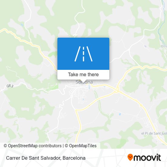Carrer De Sant Salvador map