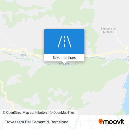 Travessera Del Cementiri map