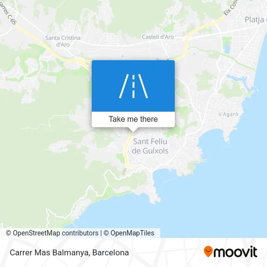 Carrer Mas Balmanya map
