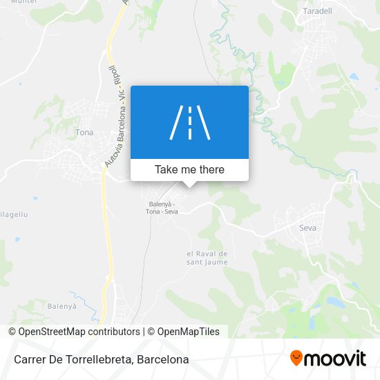 Carrer De Torrellebreta map
